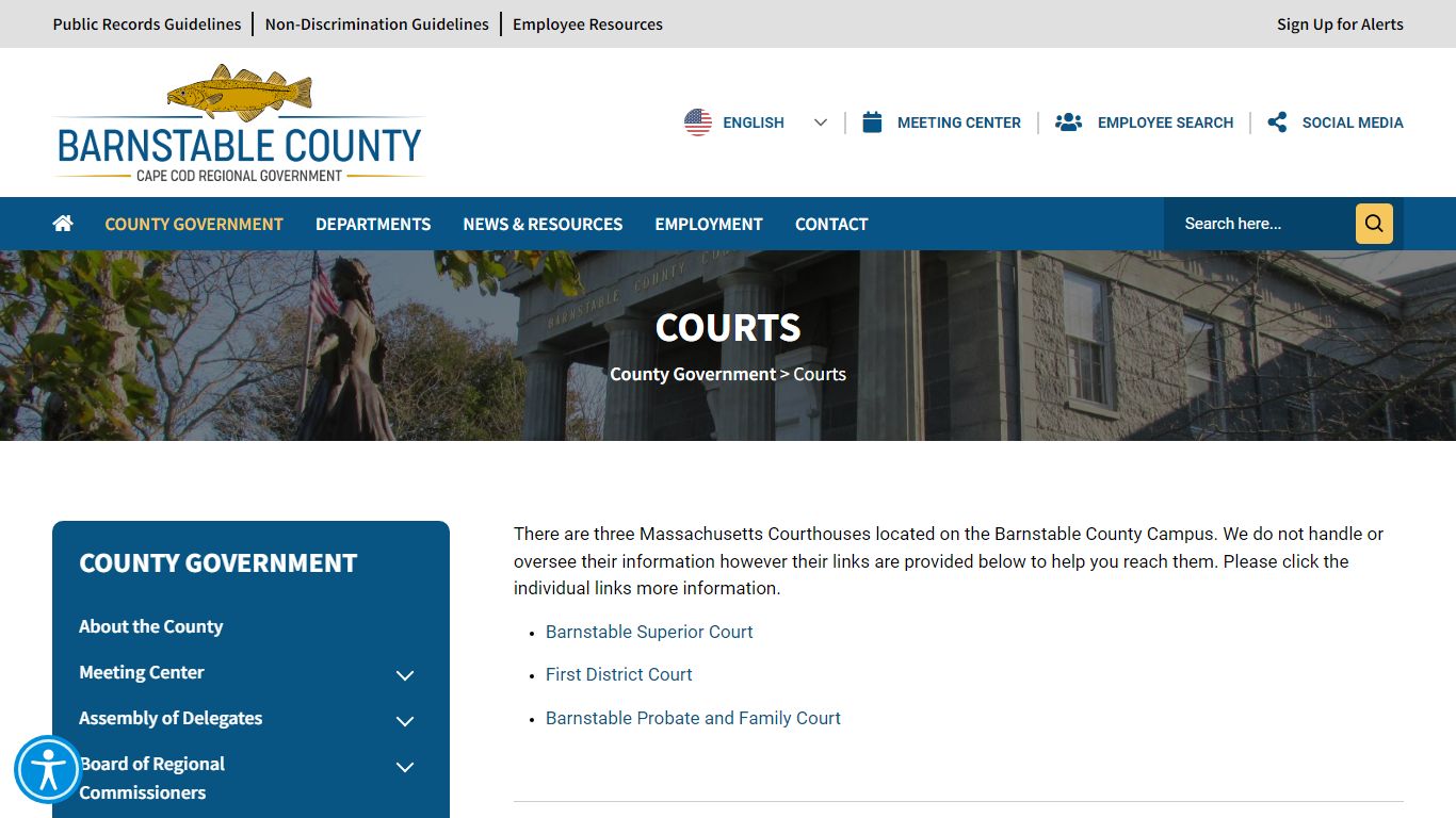 Courts - Barnstable County