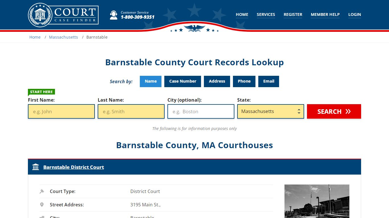 Barnstable County Court Records | MA Case Lookup